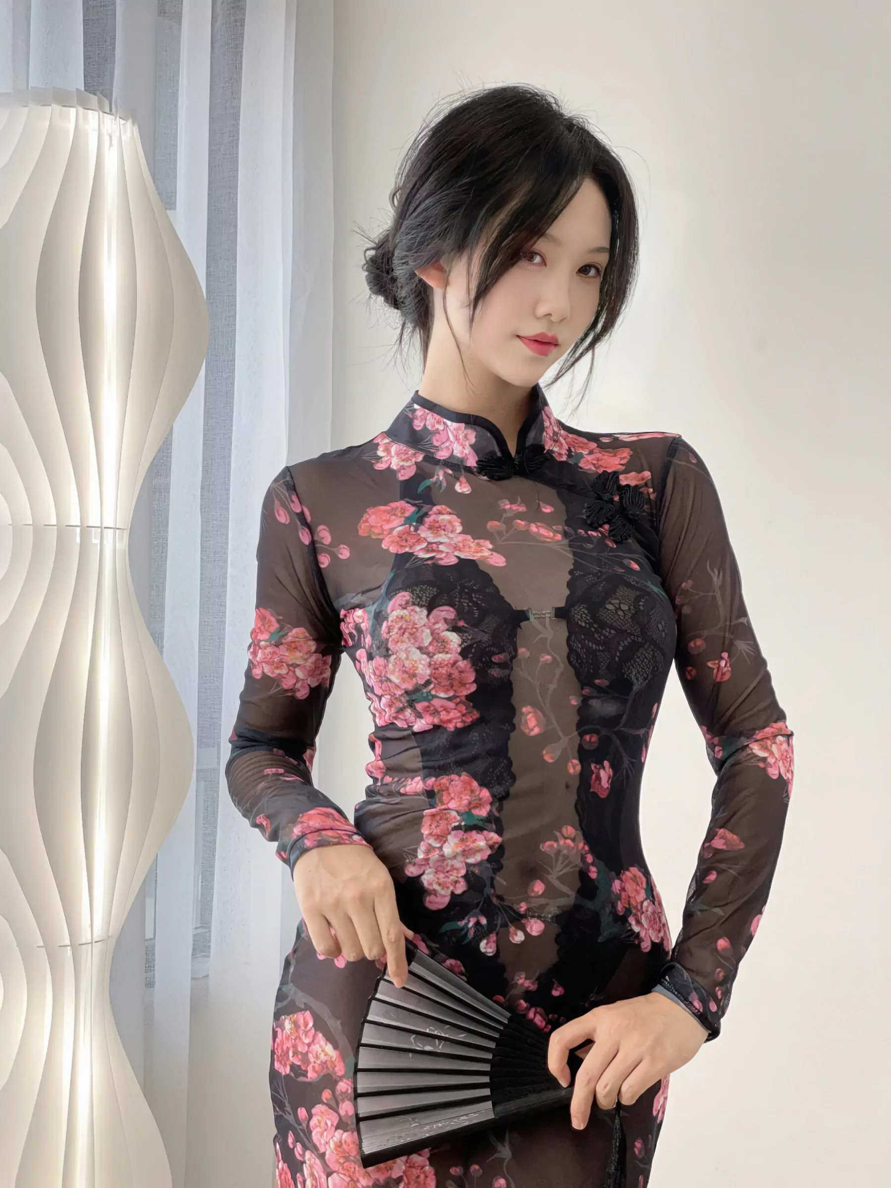 抖娘利世 – 情趣旗袍 [38P]插图6