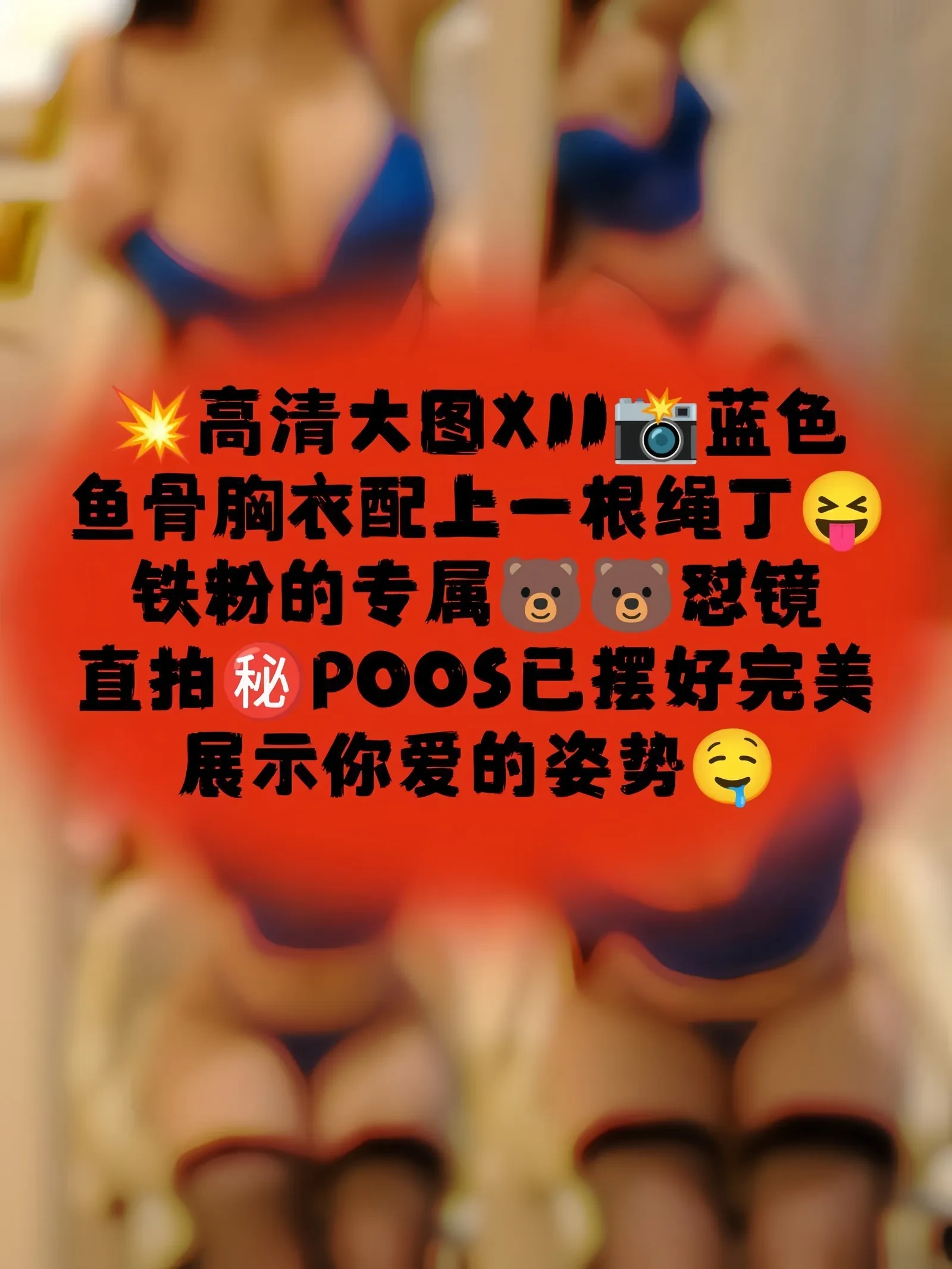 玫玫mm – 蓝色鱼骨胸衣 [11P]-秀图阁